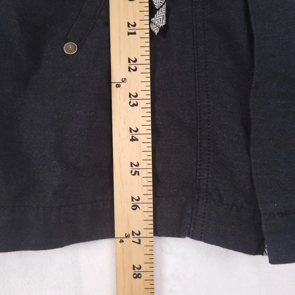 Cabi Jacket Gray Military Utility Weekend Anorak Cotton XS 209